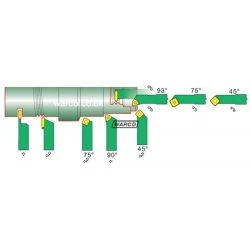 Tips Set - For Indexable Lathe Tools 9 Piece 16mm