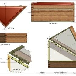 Butcher Block -WARCO SHOP WS20118 classic flag case 7 h8bxSdH 60