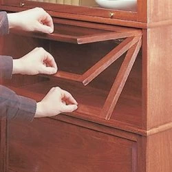 Barrister's Bookcase 8 Barrister's Bookcase -WARCO SHOP detail1 4