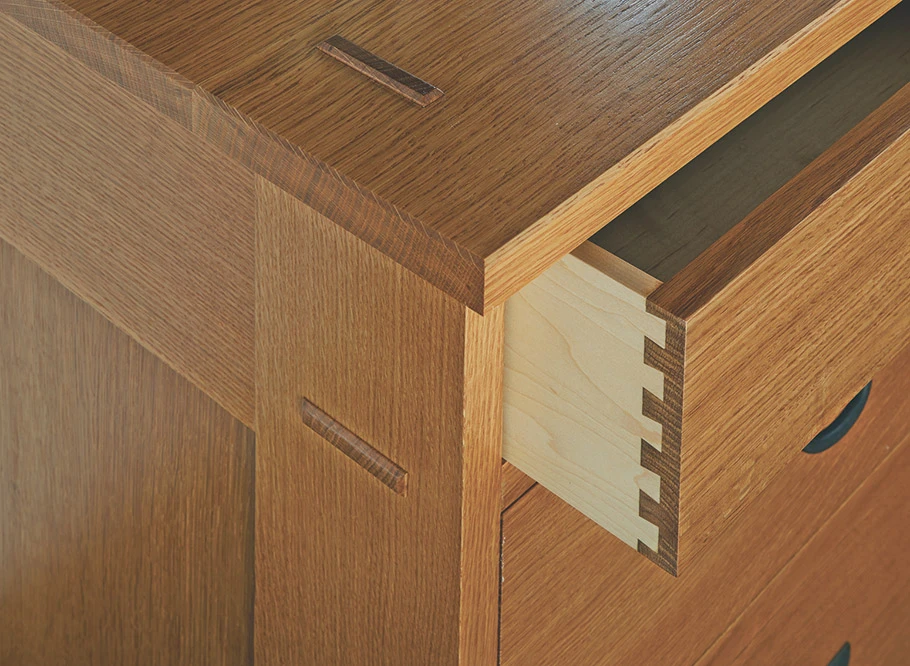 Craftsman Dresser & Mirror 5 Craftsman Dresser & Mirror - Image 3