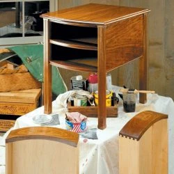 Bow-Front End Table 8 Bow-Front End Table -WARCO SHOP detail1 hd 200