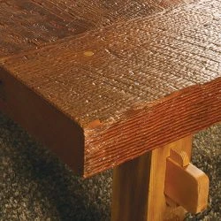 Rustic Dining Table & Bench -WARCO SHOP detail1 hd 216