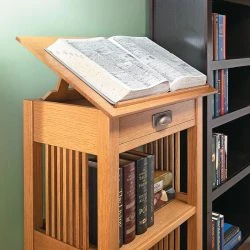 Craftsman Library Stand 8 Craftsman Library Stand -WARCO SHOP detail1 hd 241