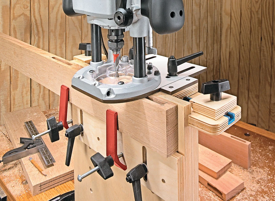 Plunge Router Mortising Jig 5 Plunge Router Mortising Jig - Image 3