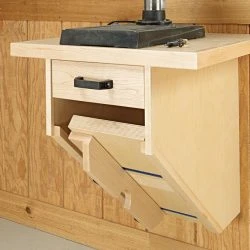 Wall-Mounted Drill Press Table -WARCO SHOP detail1 hd 472