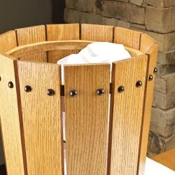 Craftsman-Style Wastepaper Basket -WARCO SHOP detail1 hd 7