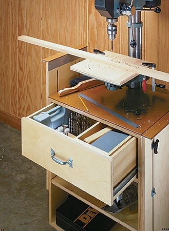 Drill Press Storage Cart 6 Drill Press Storage Cart - Image 4