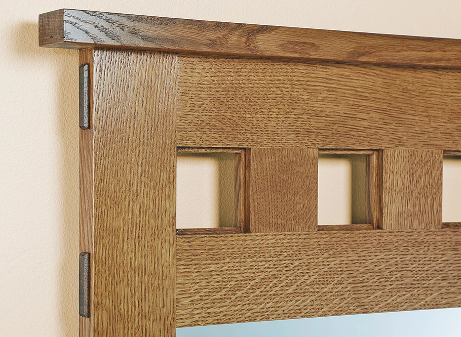 Craftsman Dresser & Mirror 6 Craftsman Dresser & Mirror - Image 4