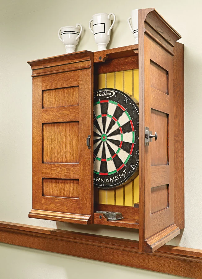 Dartboard Cabinet 6 Dartboard Cabinet - Image 4