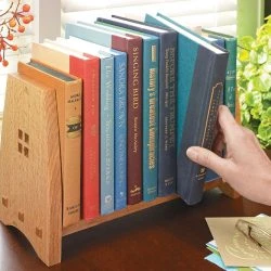 Craftsman-Style Book Rack -WARCO SHOP detail2 hd 300
