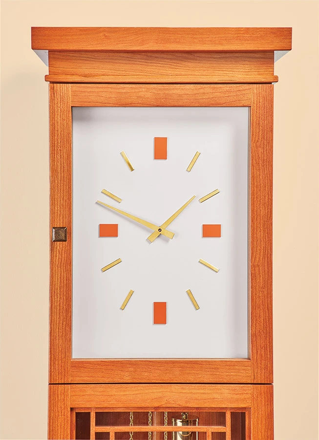 Prairie-Style Tall Clock 6 Prairie-Style Tall Clock - Image 4