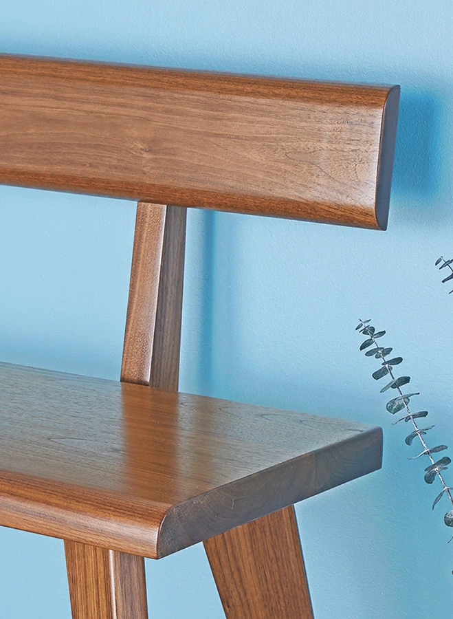 Mid-Century Hall Bench 6 Mid-Century Hall Bench - Image 4