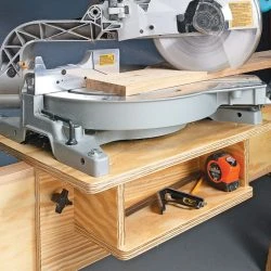 Space-Saving Miter Saw Station -WARCO SHOP detail2 hd 441