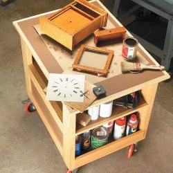 Two-Drawer Shop Cart -WARCO SHOP detail2 hd 469