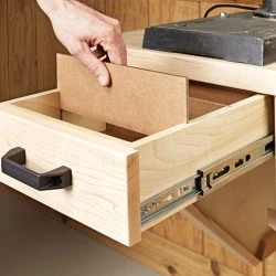 Wall-Mounted Drill Press Table -WARCO SHOP detail2 hd 470