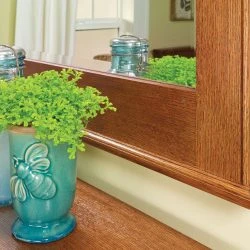 Bedroom Set: Oak Bedroom Mirror -WARCO SHOP detail2 hd 84