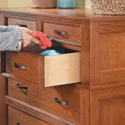 Bedroom Set: Oak Dresser -WARCO SHOP detail2 hd 91