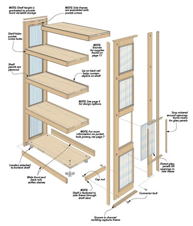 Knock-Down Bookcase 4 Knock-Down Bookcase - Image 2