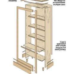 Classic Bookcase 20 Classic Bookcase -WARCO SHOP diagram 238