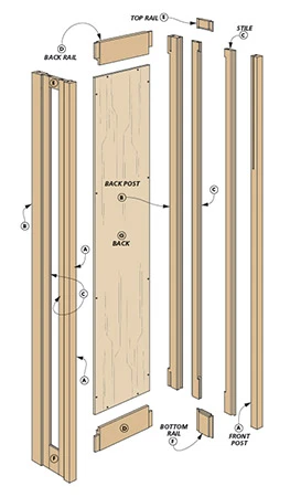 Prairie-Style Tall Clock 4 Prairie-Style Tall Clock - Image 2