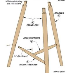 Shop Stool -WARCO SHOP diagram 340