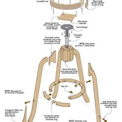 Adjustable Shop Stool 20 Adjustable Shop Stool -WARCO SHOP diagram 428