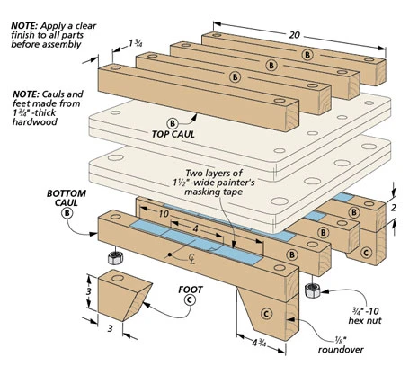 Heavy-Duty Veneer Press 4 Heavy-Duty Veneer Press - Image 2