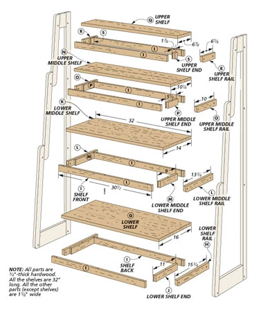 Modular Shelving System 4 Modular Shelving System - Image 2