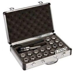 ER 32 Collet Chuck & Collets 3MT - 18 Piece Set -WARCO SHOP er 32 collet set 2