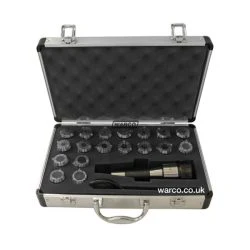 ER 32 Collet Chuck & Collets 3MT - 18 Piece Set