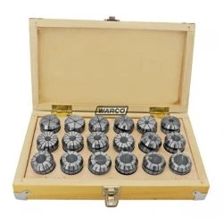 ER 32 Collets - 18 Piece Box Set