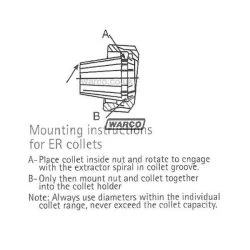 ER 32 Lathe Collet Chuck 100mm / 150mm -WARCO SHOP er 32 lathe collet chuck 1