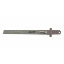 Metal Pocket Ruler 6"