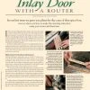 Pennsylvania Spice Box Part II: Inlay Door With A Router