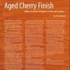 Aged Cherry Finish: -WARCO SHOP page 1 43