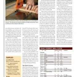 Isaac Youngs' Wall Clock 9 Isaac Youngs' Wall Clock -WARCO SHOP page 2 45