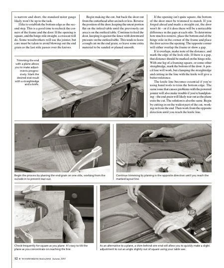 Fitting Inset Doors 4 Fitting Inset Doors - Image 2