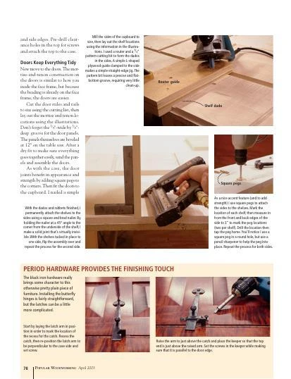 Colonial Chimney Cupboard 5 Colonial Chimney Cupboard - Image 3