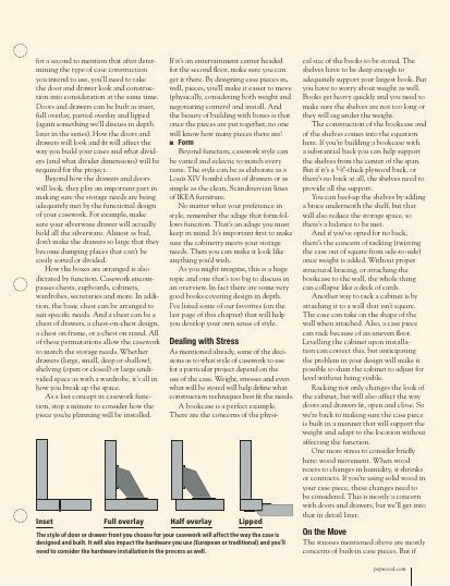 Casework Construction: Beginning Principles 5 Casework Construction: Beginning Principles - Image 3