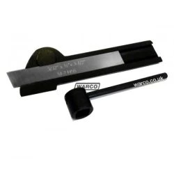 Parting Off Tool Holder - 3/4" & HSS Blade