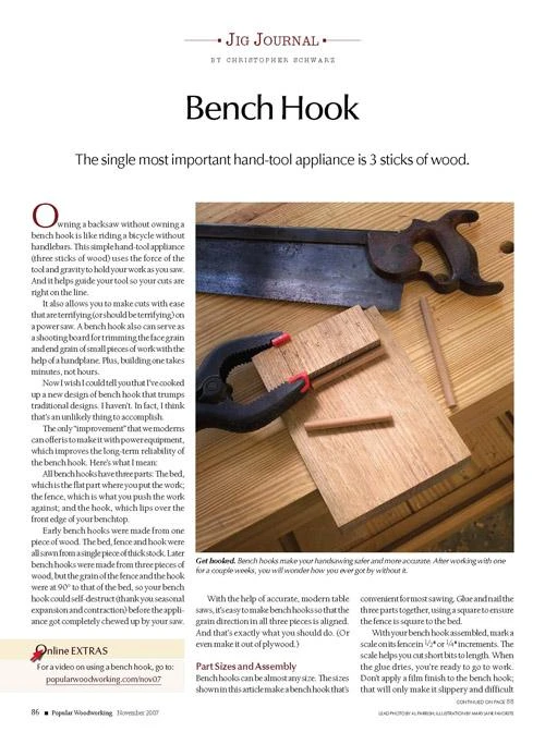 Bench Hook 3 Bench Hook