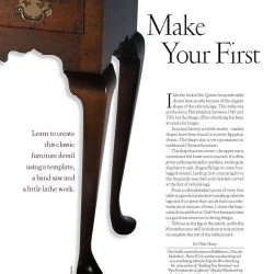 Make Your First Cabriole Legs