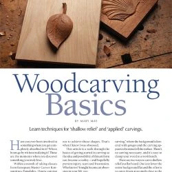 Woodcarving Basics