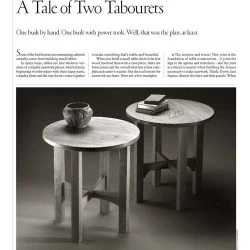 A Tale Of Two Tabourets