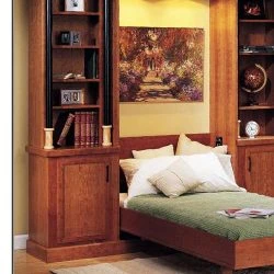 Guest Room Murphy Twin Sized Bed