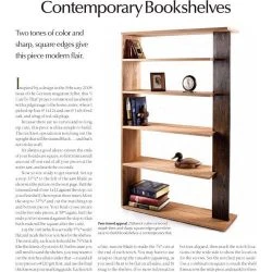 Contemporary Bookshelves