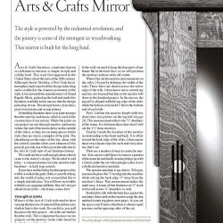 Arts & Crafts Mirror