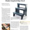 Shaker-Inspired Step Stool -WARCO SHOP photo large 63