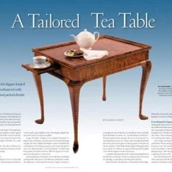 A Tailored Tea Table
