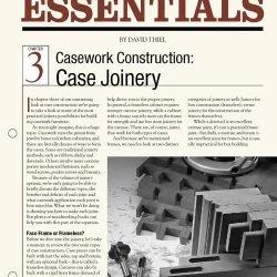 Casework Construction: Case Joinery